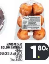 Oferta de La Abuela - Magdalenas Bolson Familiar Dulces por 1,8€ en Family Cash