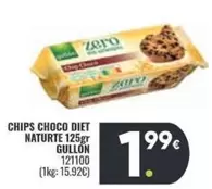 Oferta de Gullón - Chips Choco Diet Naturte por 1,99€ en Family Cash