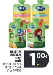 Oferta de Hero - Bolsitas Surtidas por 1€ en Family Cash