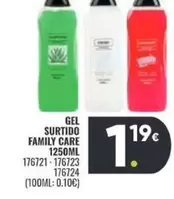 Oferta de Family Care - Gel Surtido  por 1,19€ en Family Cash