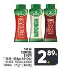 Oferta de Chovi - Salsa Surtida por 2,89€ en Family Cash