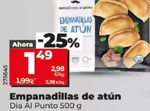 Oferta de Dia Al Punto - Enmandilas De Atun por 1,49€ en Dia