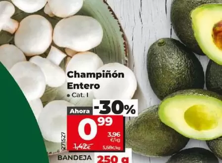 Oferta de Champiñon Entero  por 0,99€ en Dia