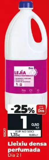 Oferta de Dia Super Paco - Lejía Densa Perfumada por 1€ en Dia