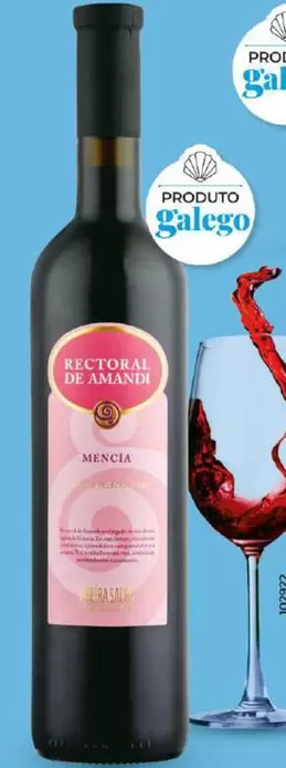 Oferta de Rectoral De Amandi - Vino Tinto por 5,95€ en Dia