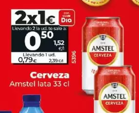 Oferta de Amstel - Cerveza por 0,79€ en Dia