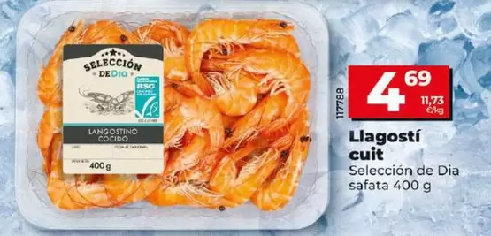 Oferta de Seleccion De Dia - Langostino Cocido por 4,69€ en Dia