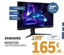 Oferta de Samsung - Monitor LS27DG300EUXEN por 165€ en E.Leclerc