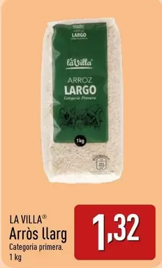 Oferta de La Villa - Arros Llarg por 1,32€ en ALDI