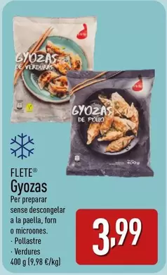 Oferta de Flete - Gyozas por 3,99€ en ALDI