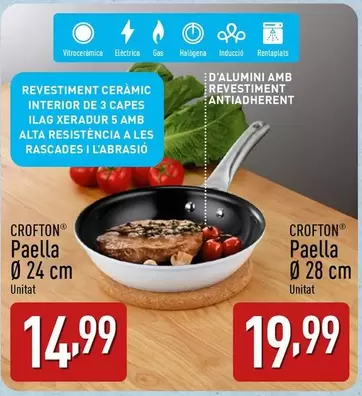 Oferta de Crofton - Paella por 14,99€ en ALDI