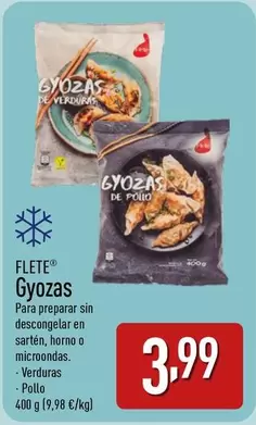 Oferta de Flete - Gyozas por 3,99€ en ALDI