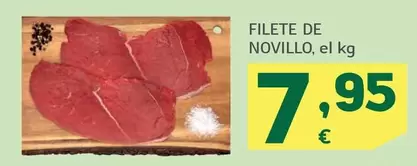 Oferta de Filete De Novillo por 7,95€ en HiperDino