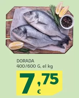 Oferta de Dorada por 7,75€ en HiperDino