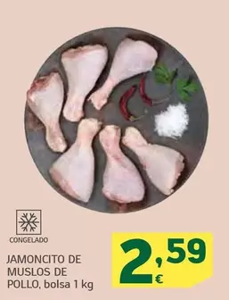 Oferta de Jamoncito De Muslos De Pollo por 2,59€ en HiperDino