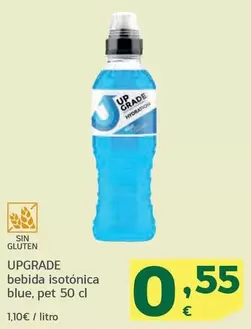 Oferta de Upgrade - Bebida Isotónica Blue por 0,55€ en HiperDino