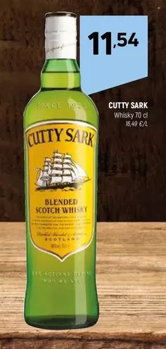 Oferta de Cutty Sark - Whisky por 11,54€ en Coviran