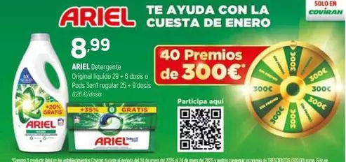 Oferta de Ariel - Enjuague Dulce De Camping por 8,99€ en Coviran