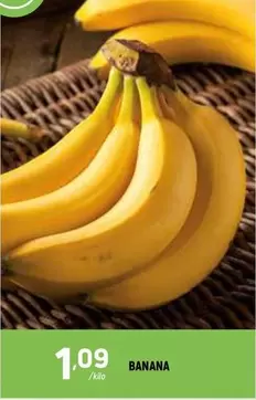 Oferta de Banana por 1,09€ en Coviran