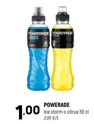 Oferta de Powerade - Ice Storm O Citrus por 1€ en Coviran