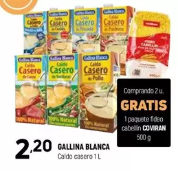 Oferta de Gallina Blanca - Caldo Casero por 2,2€ en Coviran