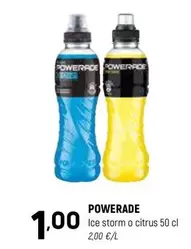 Oferta de Powerade - Ice Storm O Citrus por 1€ en Coviran