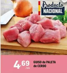 Oferta de Guiso De Paleta De Cerdo por 4,69€ en Coviran