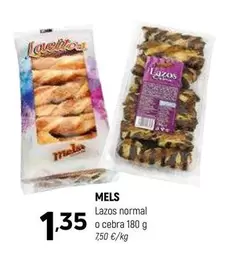 Oferta de Mels - Lazos Normal O Cebra por 1,35€ en Coviran