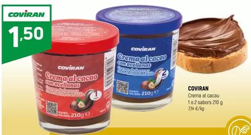 Oferta de Coviran - Crema Al Cacau por 1,5€ en Coviran