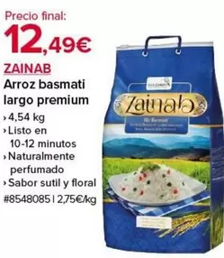 Oferta de Premium - Arroz Basmati Largo por 12,49€ en Costco