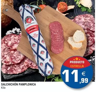 Oferta de Pamplonica - Salchichón por 11,99€ en E.Leclerc