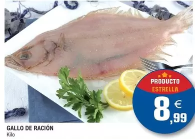 Oferta de Gallo De Ración por 8,99€ en E.Leclerc