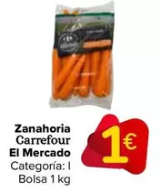 Oferta de Carrefour - Zanahoria El Mercado por 1€ en Carrefour