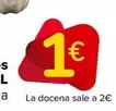 Oferta de Huevos  Frescos M/L por 1€ en Carrefour