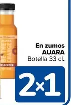 Oferta de Auara - En Zumos  en Carrefour