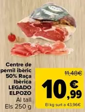 Oferta de Legado Elpozo - Centro De Jamonn Iberico 50% Raza Iberica  por 10,99€ en Carrefour