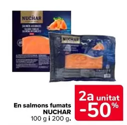 Oferta de Nuchar - En Salmones Ahumados en Carrefour