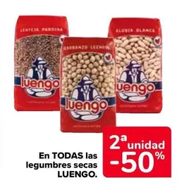 Oferta de Luengo - En Todas Las Legumbres Secas en Carrefour