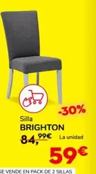 Oferta de Brighton - Silla por 59€ en Conforama