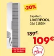 Oferta de Liverpool por 109€ en Conforama