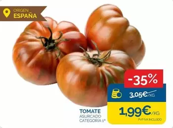 Oferta de Origen - Tomate por 1,99€ en Supermercados La Despensa