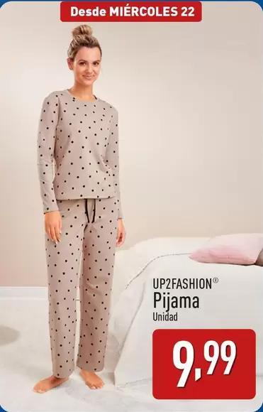 Oferta de Up2fashion - Pijama por 9,99€ en ALDI