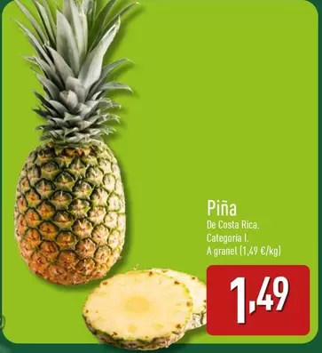 Oferta de Piña por 1,49€ en ALDI