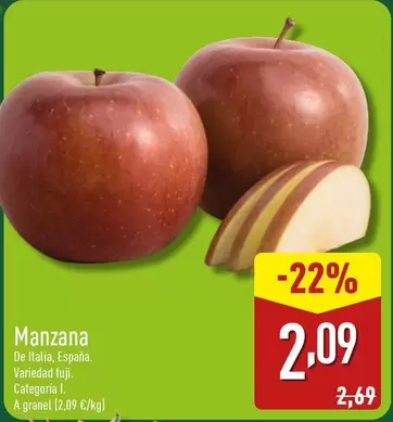 Oferta de Manzana por 2,09€ en ALDI