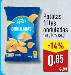 Oferta de Sun Snacks - Patatas Fritas Onduladas por 0,85€ en ALDI