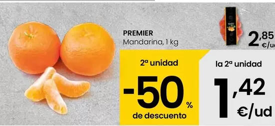 Oferta de Premier - Mandarina por 2,85€ en Eroski