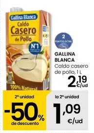 Oferta de Gallina Blanca - Caldo Casero De Pollo por 2,19€ en Eroski