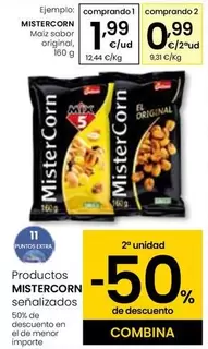 Oferta de MisterCorn - Maiz Sabor Original por 1,99€ en Eroski