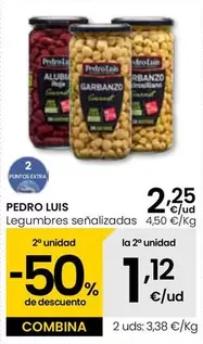 Oferta de Pedro Luís - Legumbres por 2,25€ en Eroski