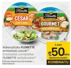 Oferta de Florette - Ensaladas Completas en Eroski